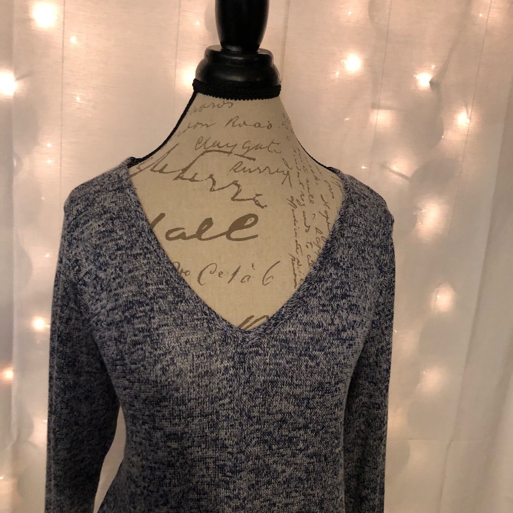 2[HIP] New! Long knitted blue sweater - Picture 3 of 8